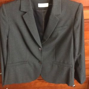 Calvin Klein grey suit blazer